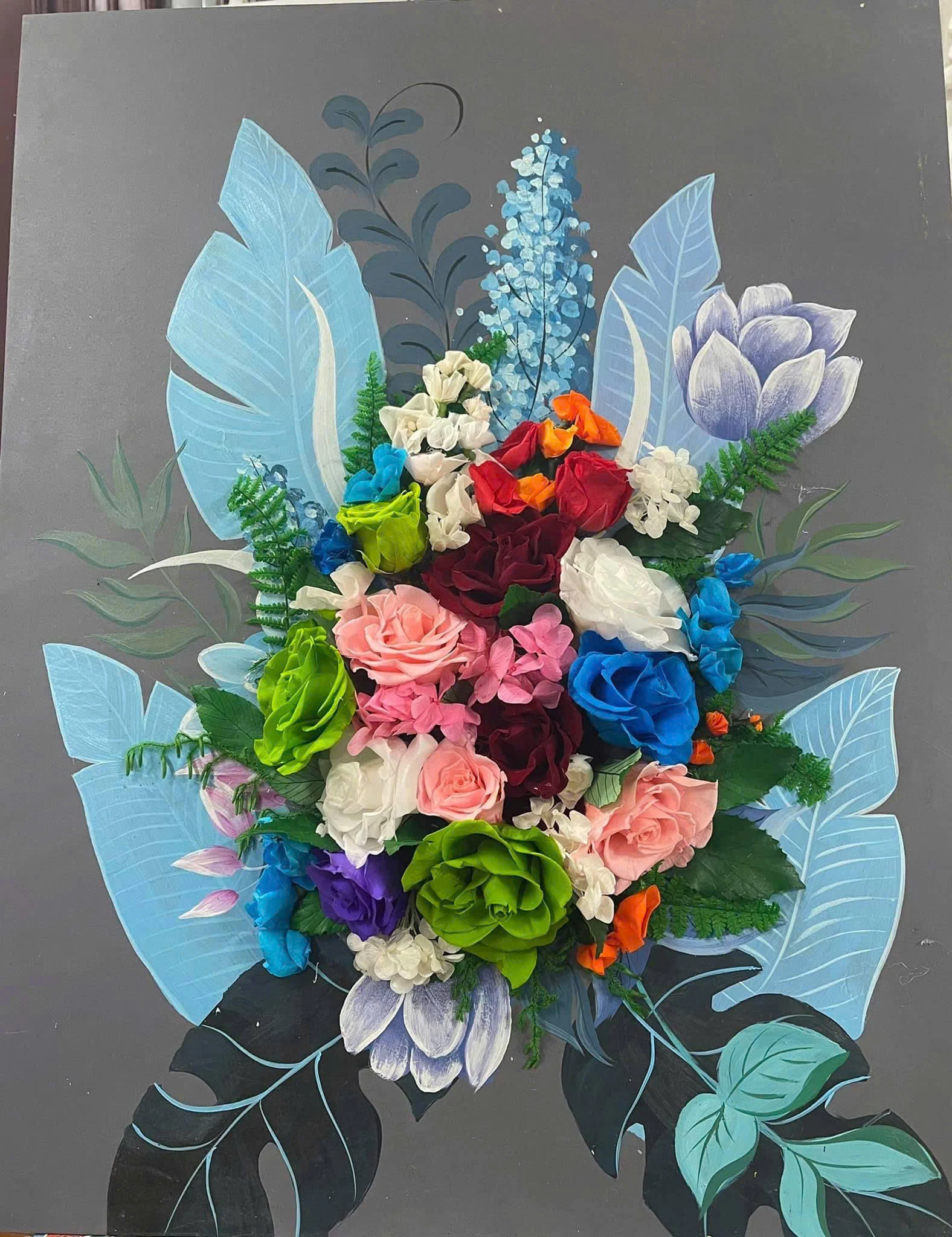 Tranh tĩnh vật size 65x80