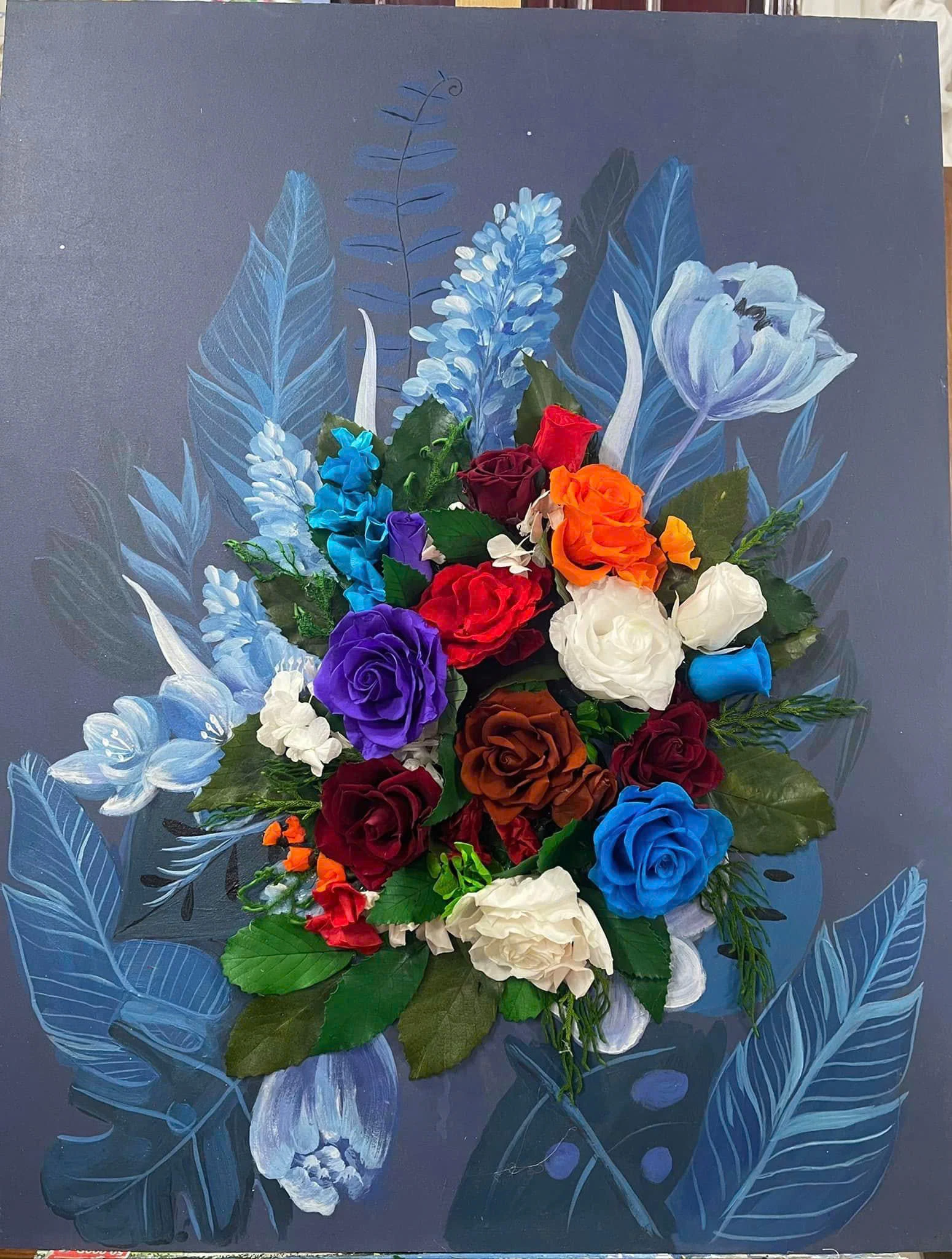 Tranh tĩnh vật size 65x80